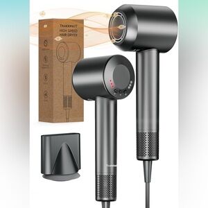 NWT High-Speed Blow Dryer Professional Hairdryer Low Noise Brushless Motor